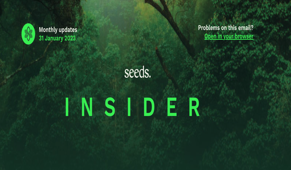 SEEDS Newsletter