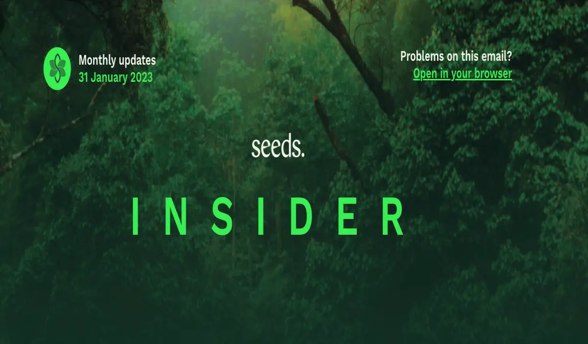 SEEDS Newsletter