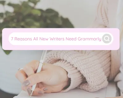 image shows girl's hand writting in a notebook