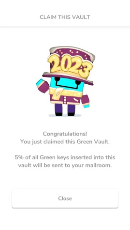 Green Vault Claimed