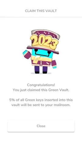 Green Vault Claimed