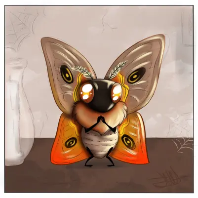 Small Empress Moth