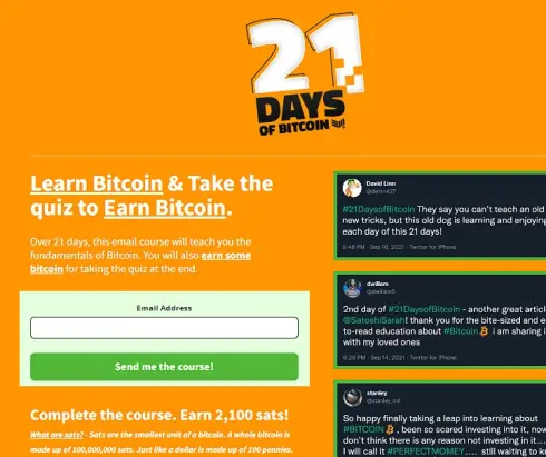 2100 Satoshis