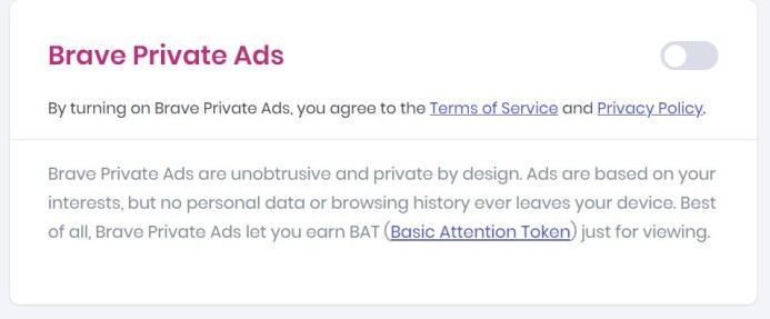 Brave Ads