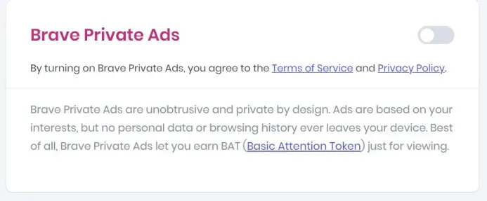 Brave Ads