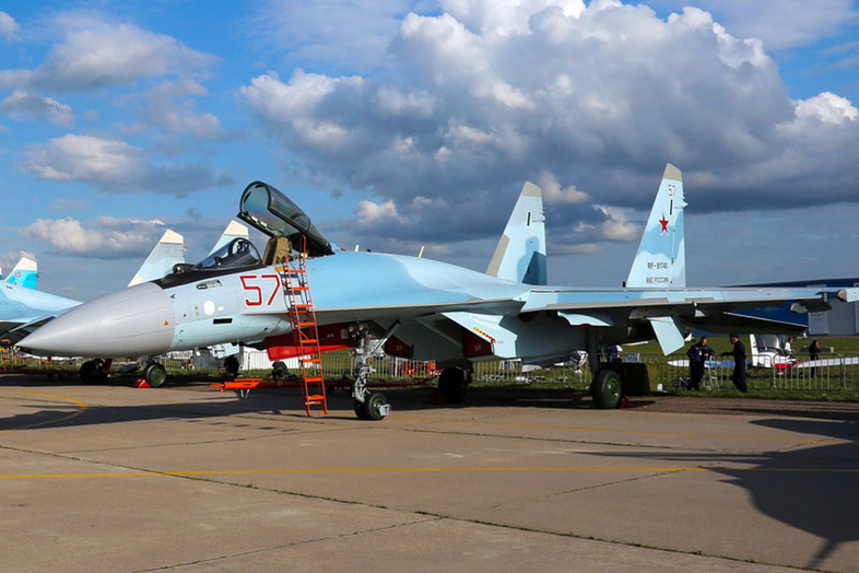 SU-35 Red 57 in Happier Times