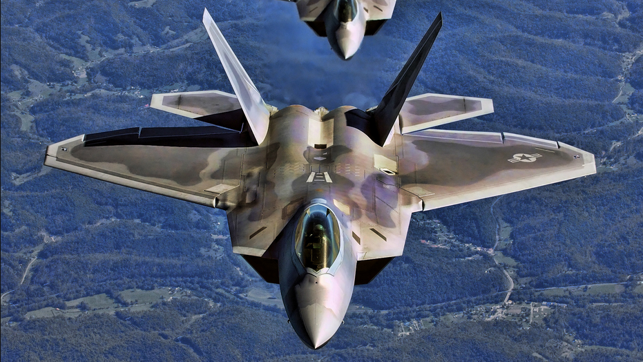 Stealthy US F22 Raptor. The King of Air Superiority
