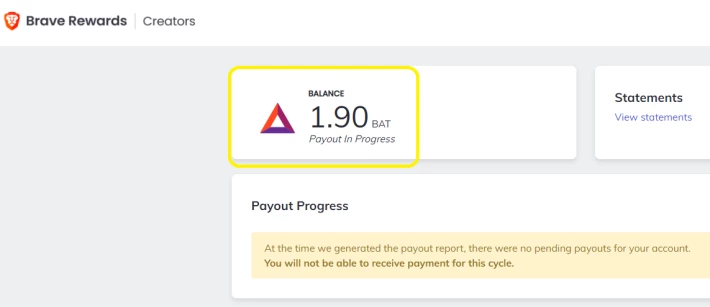creator payment