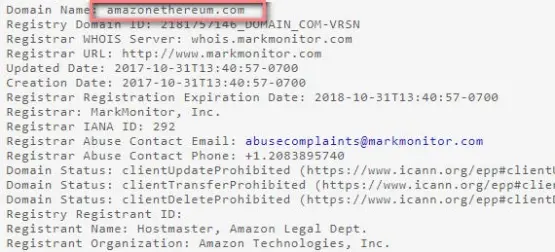 amazon in crypto market