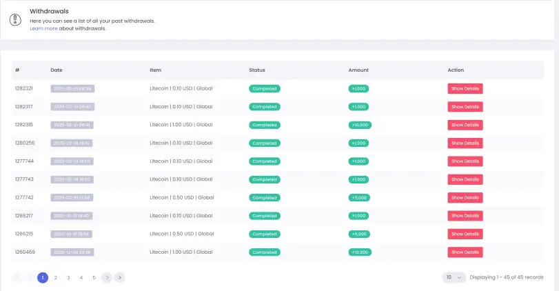 Payment Proof