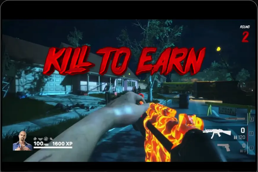 game play of undead blocks crypto NFT video game