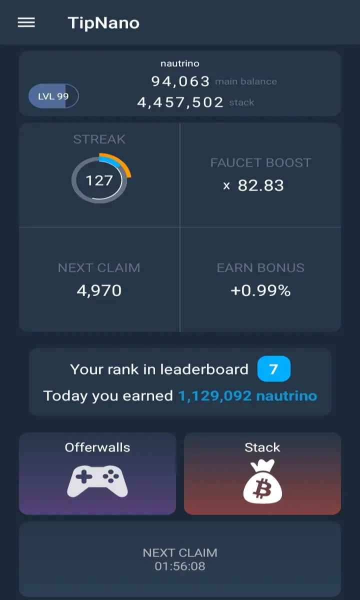 TipNano Dashboard