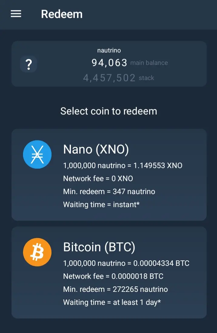 TipNano Balance Example