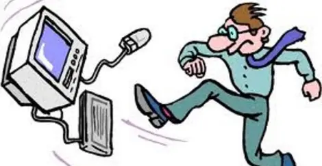 Cuando todo falla en la informática dan ganas de hacer esto