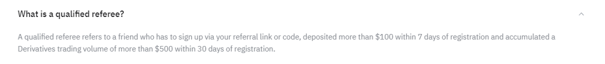 Bybit Bonus conditions