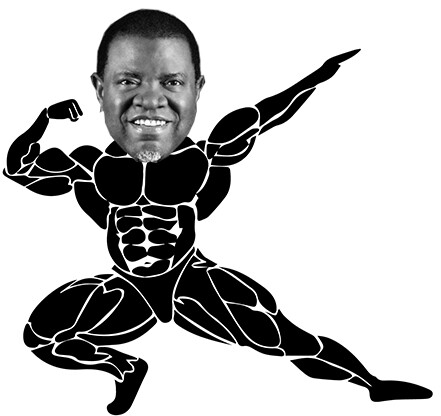 Mr Namibia Flexing Freedom