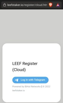 Linking telegram to wax wallet