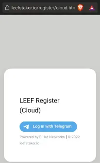 Linking telegram to wax wallet