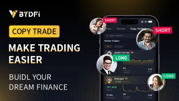 BYDFi Copy Trading Easier