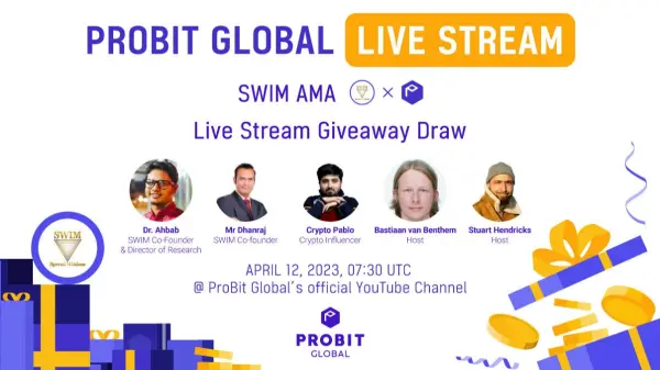 ProBit Global AMA with $SWIM