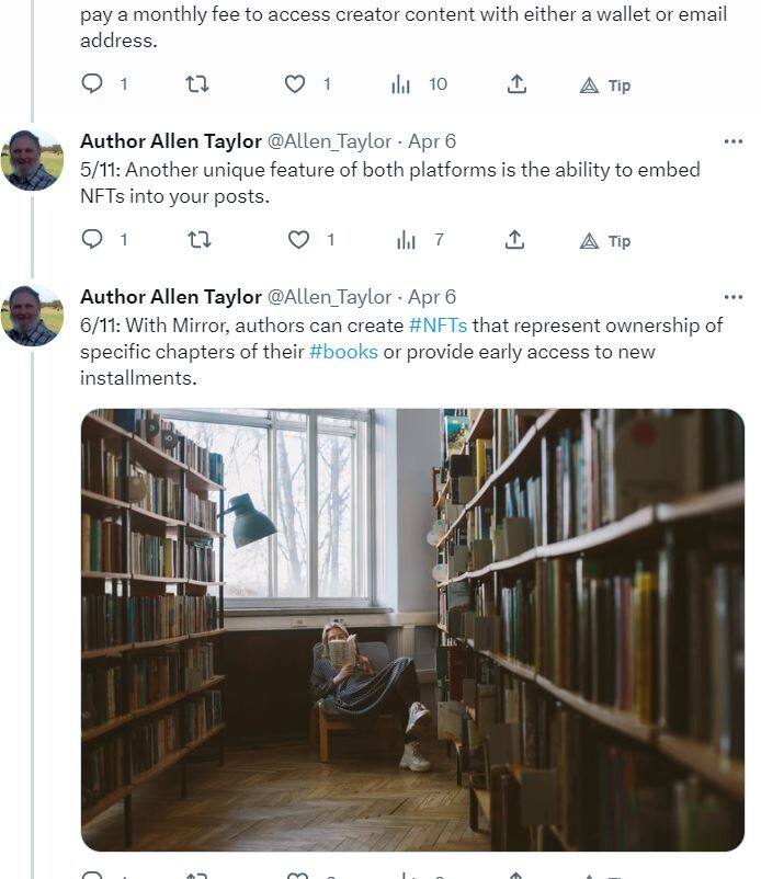 Twitter thread chatgpt paragraph mirror