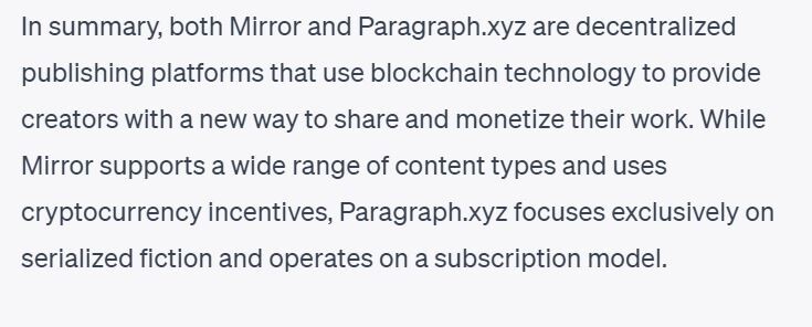 Paragraph Mirror chatgpt