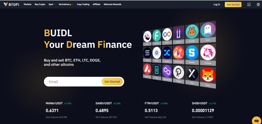 BYDFi Web