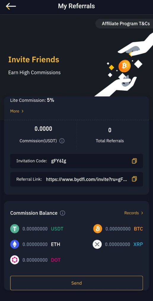 BYDFi Afiliate Program