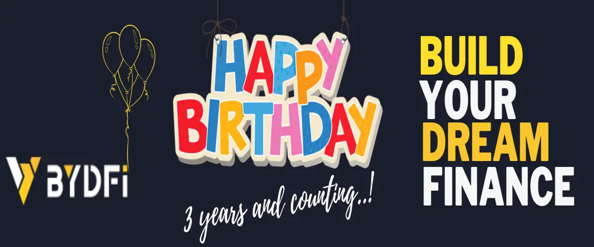 BYDFI 3 YEARS