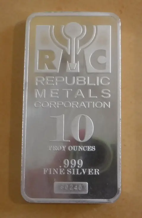 Republic Metals 10 Ounce Bar