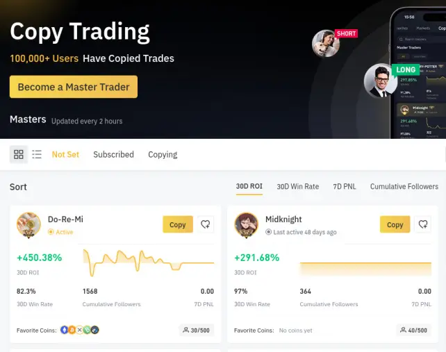 copy trading