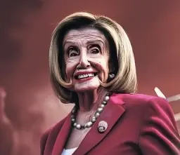 Nancy Pelosi Reconstructed by Along Tusk