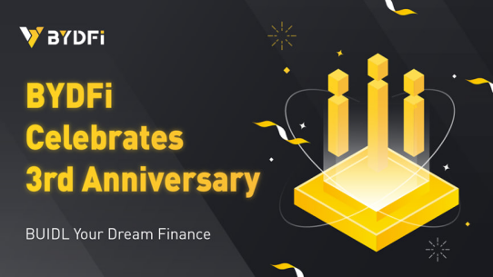 ¡Feliz aniversario BYDFi!