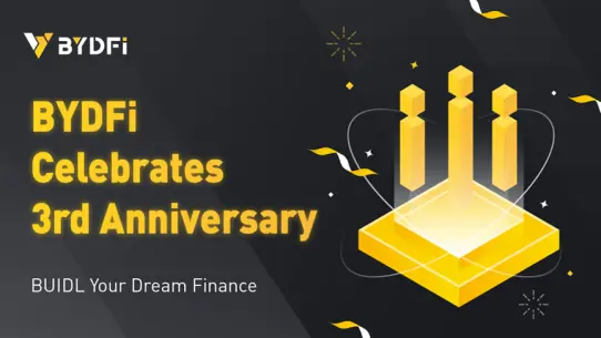¡Feliz aniversario BYDFi!