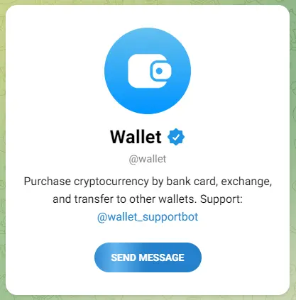 Telegram wallet