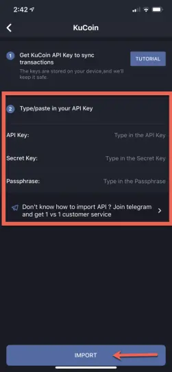 BitUniverse - Import API