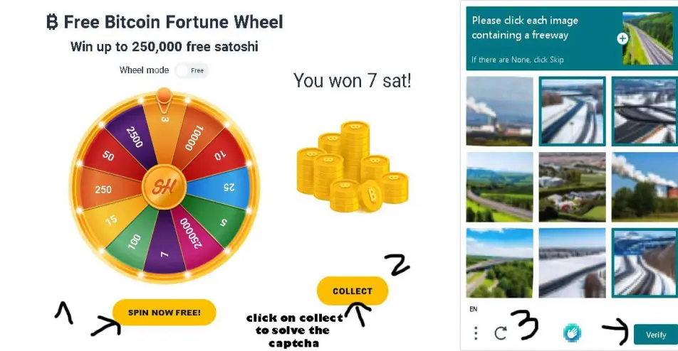 crypto faucets process