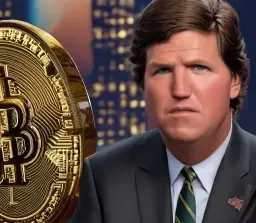 Tucker Carlson and Bitcoin by Along Tusk