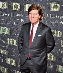 Money Man Tucker Carlson by Along Tusk