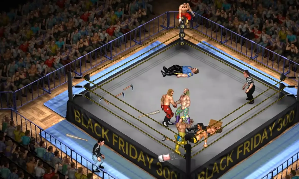 Black Friday 300 match (Fire Pro)