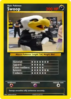 Newcastle Eagles mascot
