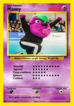 Manchester Giants mascot