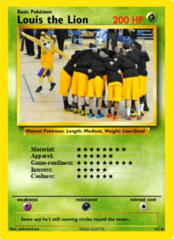 London Lions mascot