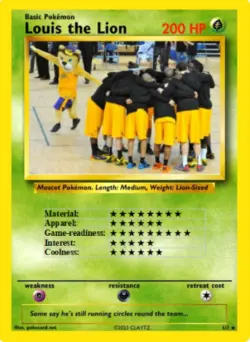 London Lions mascot