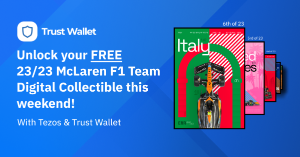 McLaren F1 & Trust Wallet Free NFT Series: Italy
