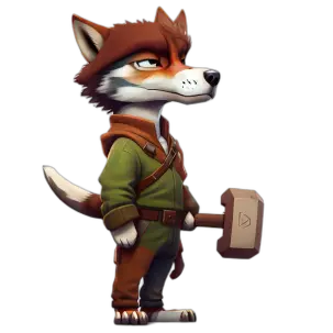 Unchained Hammer Wolf