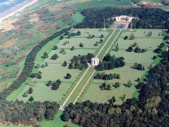 US-Cemetery-Normandy, FR