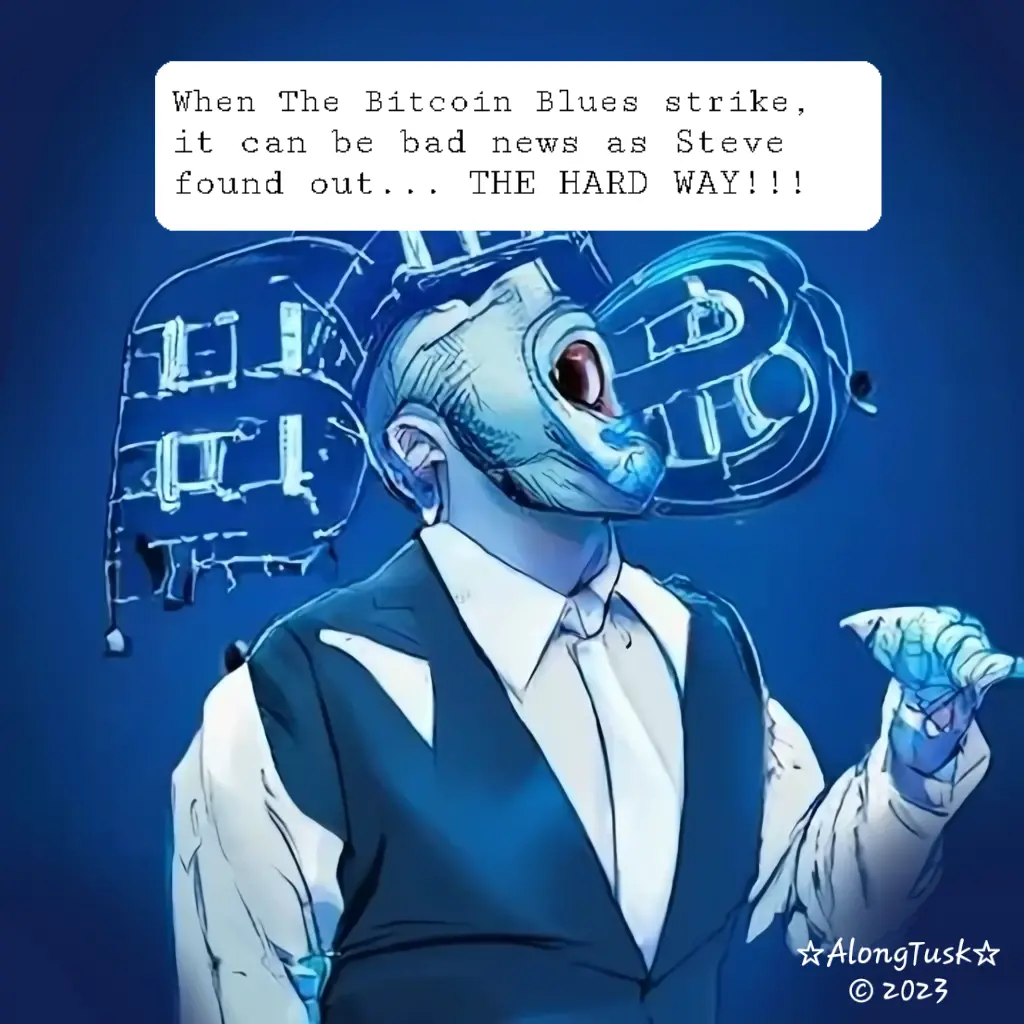 Bitcoin Blues by Along Tusk
