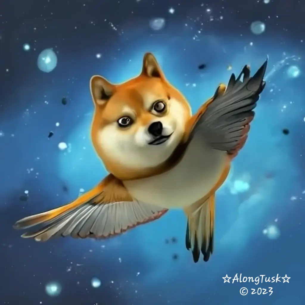Twitter DOGE by Along Tusk