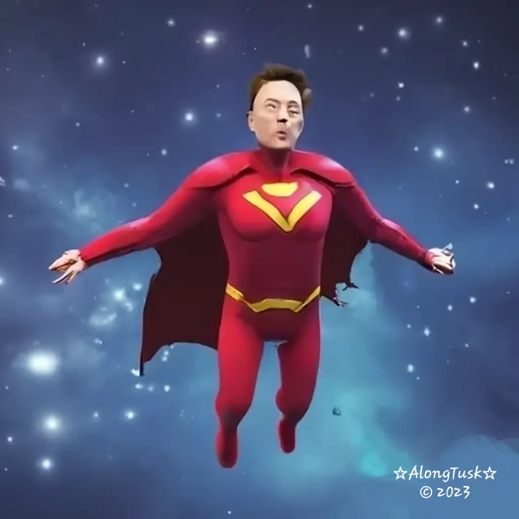 Super Elon Musk by Along Tusk